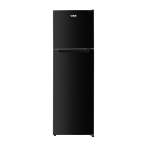 Von VRT-334NVAK Double Door Inverter Fridge 334L - Dark Inox