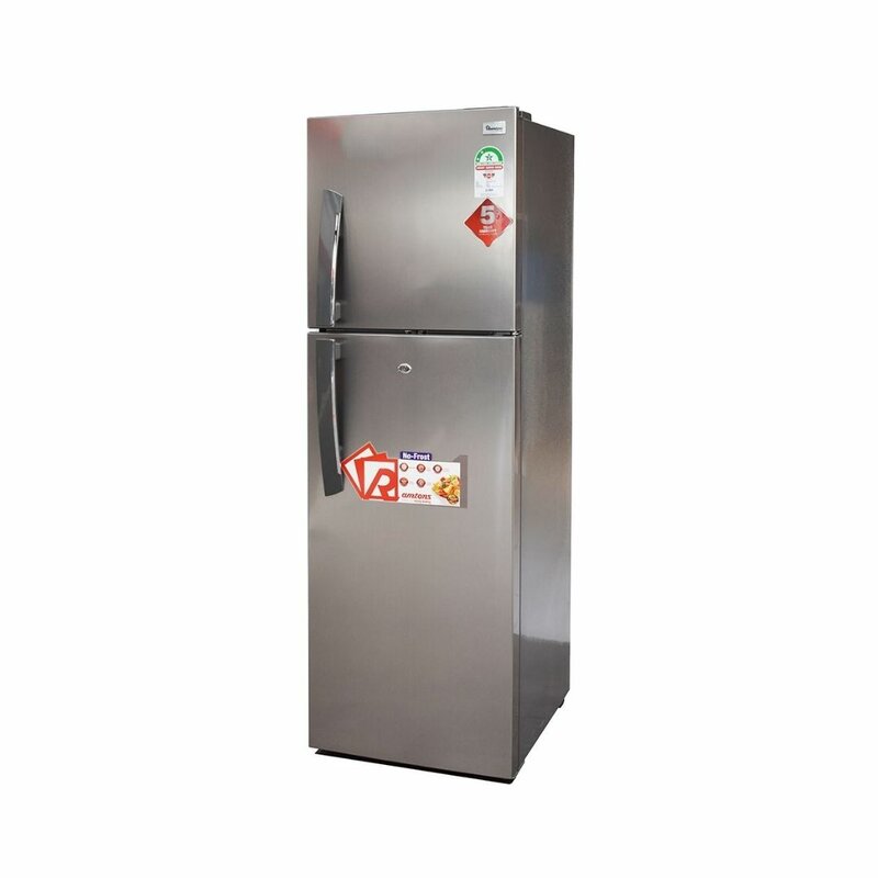 RAMTONS 243 LITRES DOUBLE DOOR NO FROST FRIDGE, SILVER- RF/317 by Ramtons — view 2