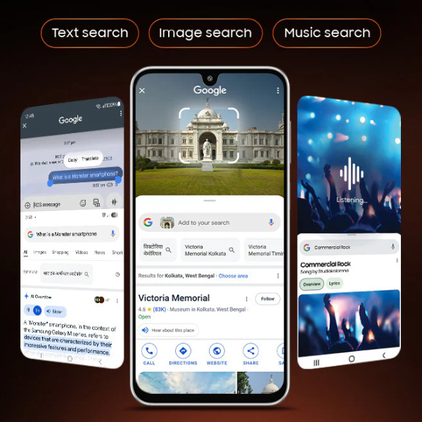 Samsung Galaxy M36 5G [6GB+128GB,8GB+128GB] 6.7 Inch Display 5000 Mah Battery by Samsung — view 3