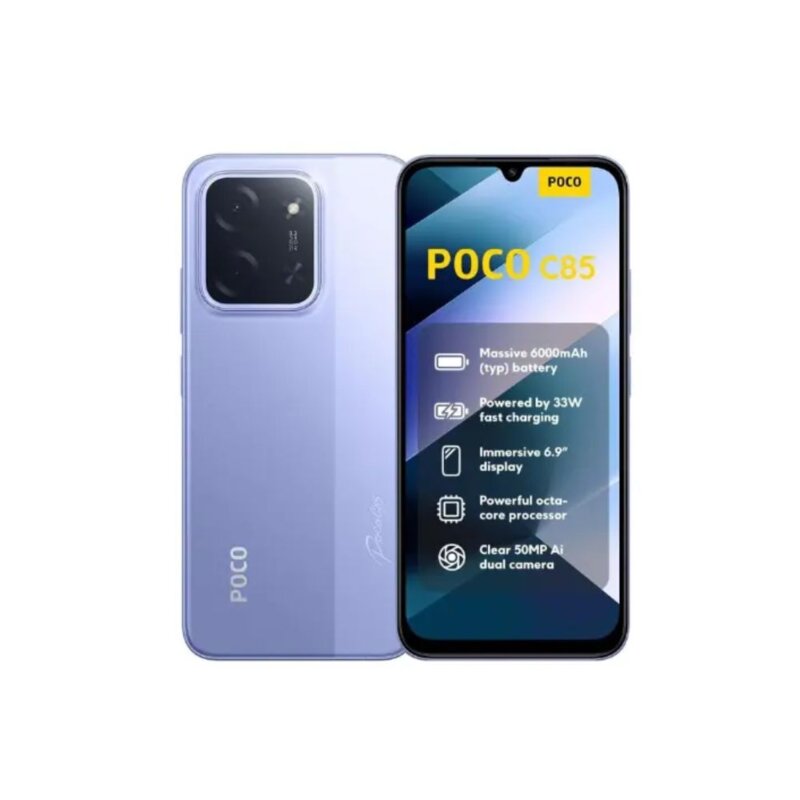 POCO C85 6GB RAM 128GB – 6.9-Inch Display, 33W Fast Charging by Other — view 3
