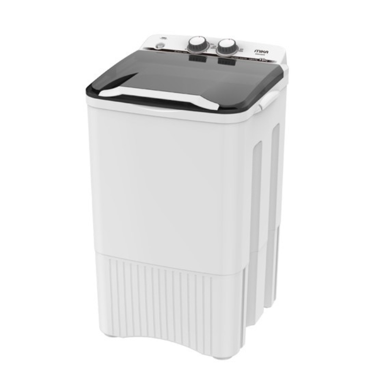 MIKA Washing Machine, 10kg, Semi Auto Single Tub, White - MWSTS2110 by Mika