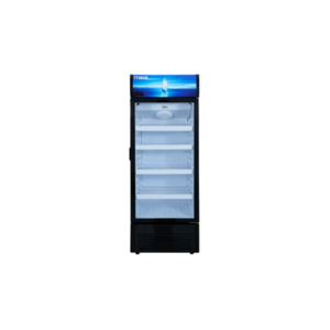 MIKA MSFU1801BL Showcase Chiller: 180L, Single Door, Black