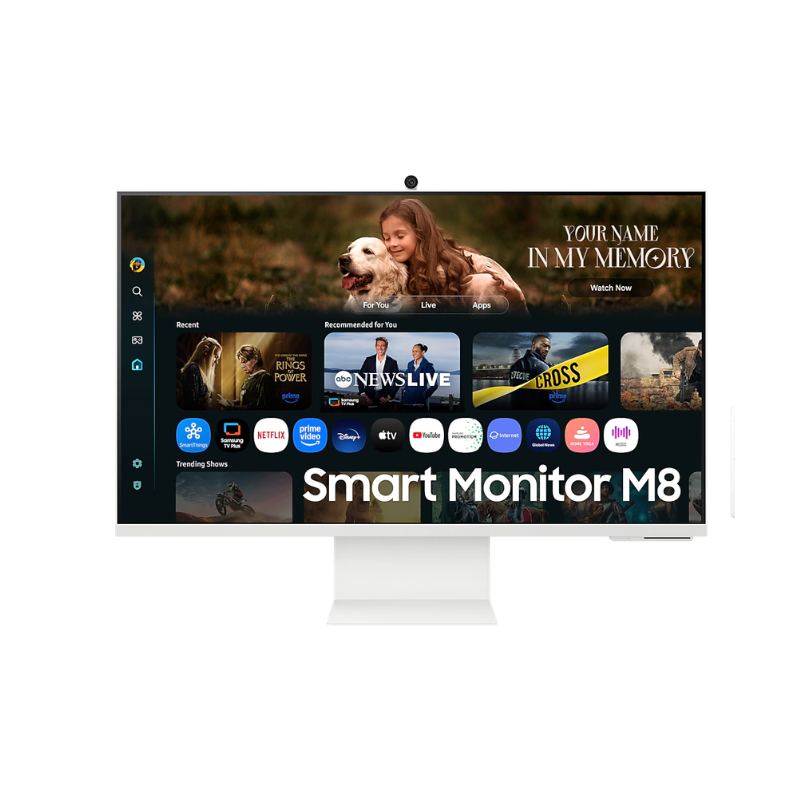 Samsung 32 Inch M8 M80F 4K Vision AI Smart Monitor – LS32FM803UCXXK by Samsung