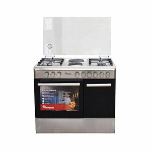 RAMTONS 4GAS + 2 ELECTRIC 90X60 INOX COOKER- RF/498