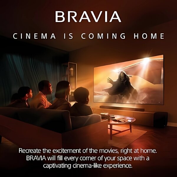 Sony HT-S60 BRAVIA Theatre System 6 – 5.1ch 1000W Home Theatre With Dolby Atmos, DTS:X, Bluetooth 5.3, S-Force PRO, Vertical Surround Engine & BRAVIA Sync In Kenya by Sony — view 4