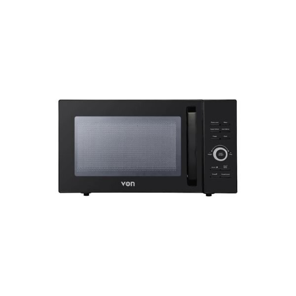Von VAMS-25DGK Digital Microwave Oven Solo 25L – Black by Von