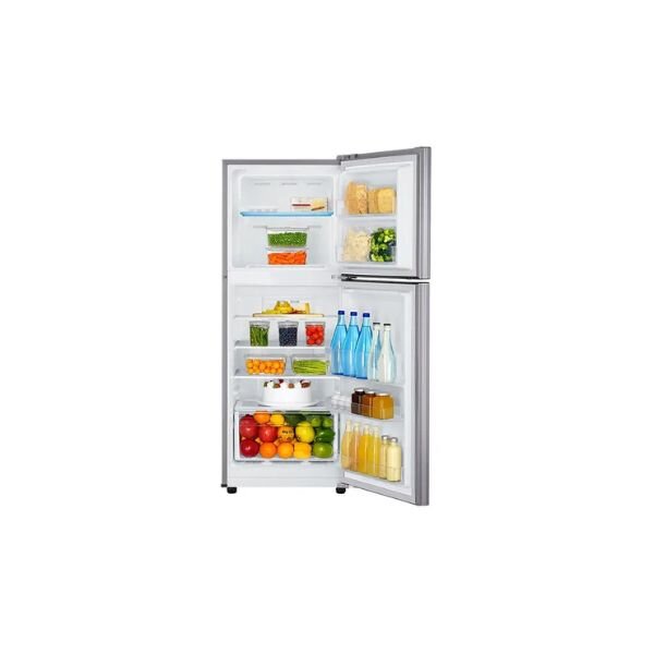 Samsung RT26HAR2DSA 208L Double Door Refrigerator, Silver by Samsung