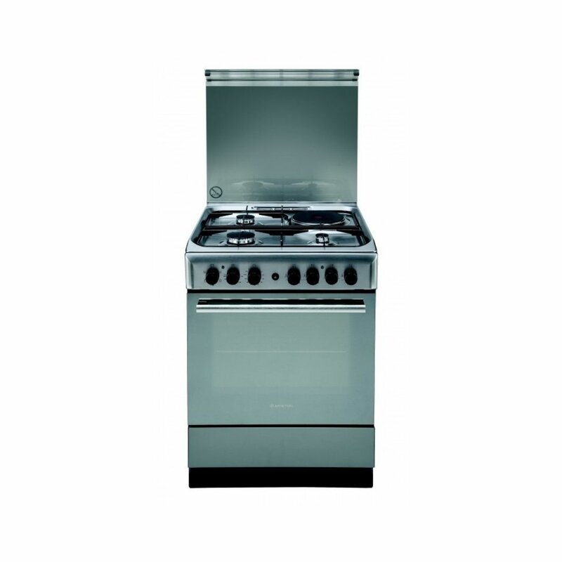 Ariston CX61SN1(X)(EX S)/A6MSH2F (X) 3 Gas + 1 Electric Cooker Stainless Steel by Other