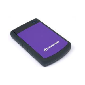 Transcend External 2TB Hard Disk– Purple & Grey