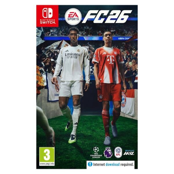 EA Sports FC 26 For Nintendo Switch – Realistic Football Gameplay, Model FC26NS by EA Sports Inc.