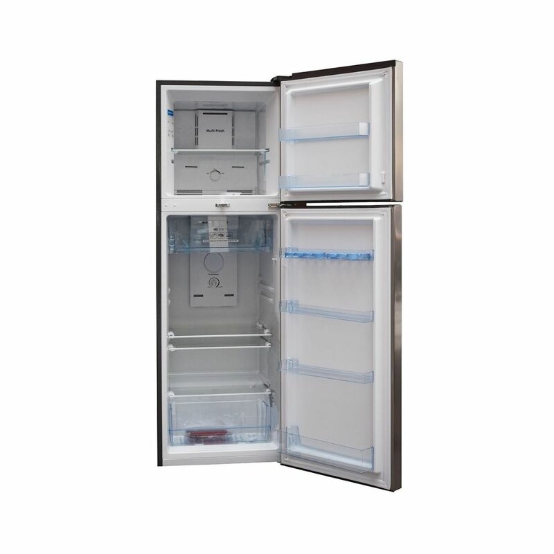 RAMTONS 243 LITRES DOUBLE DOOR NO FROST FRIDGE, SILVER- RF/317 by Ramtons — view 3
