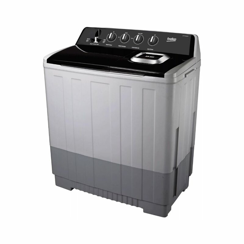 Beko 13kgs WTT130 UK Semi Automatic Twin Tab Washing Machine by Other