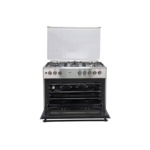 Mika 5-Burner Gas Cooker With Electric Oven White – MST905G2WEF10HI