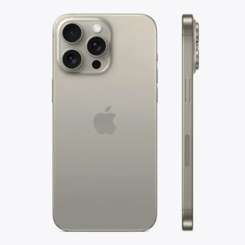 Apple IPhone 15 Pro 6.1 Inch 5G Smartphone, (6GB RAM Plus 128GB + 256GB + 512GB) Storage, A17 Pro Chip, Pro Camera System, Face ID, Dual-SIM + ESIM, Available In Natural Titanium, Blue, White And Black by Apple — view 2