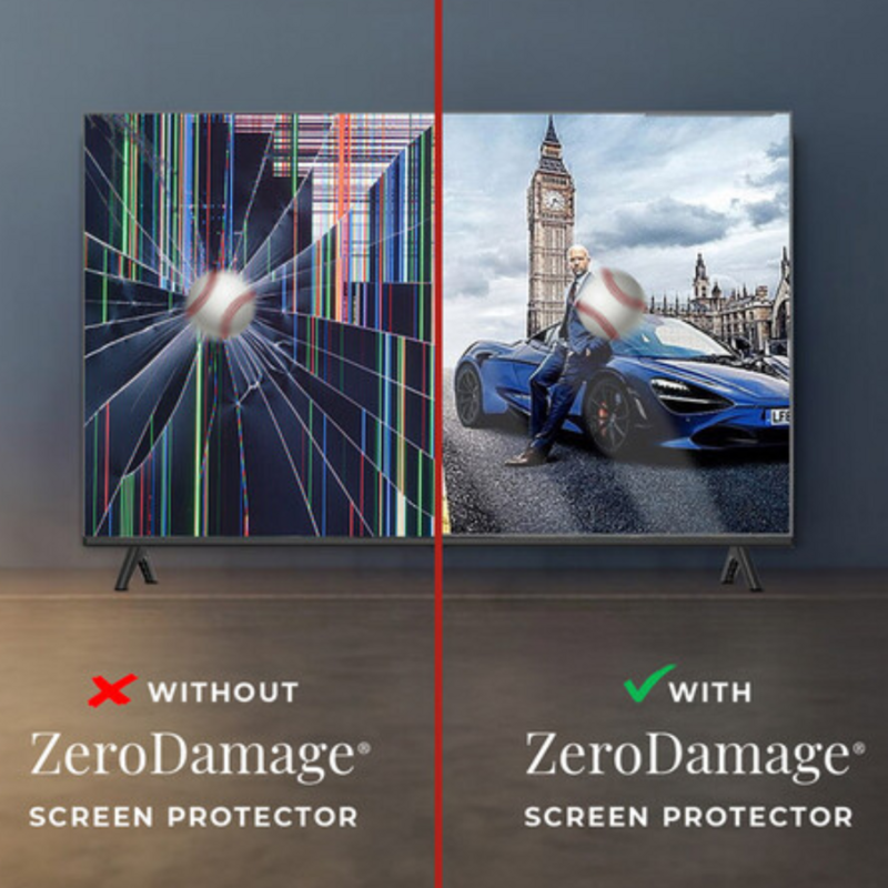 65 Inch TV Protector – Custom Fit, Anti-Glare, Impact Resistant by TV Protectors — view 2