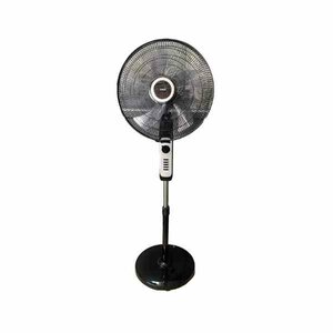 Mika 18 Inch Stand Fan Black & Silver MFS1823BS