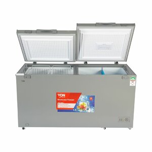 Von VAFC-35DXS Chest Freezers, 342L - Grey