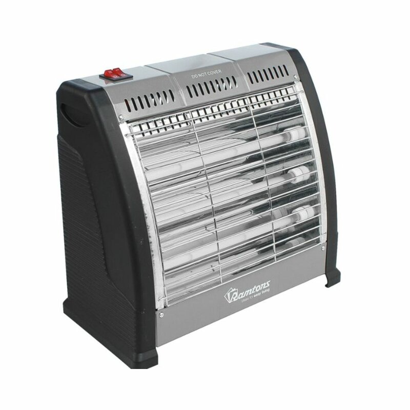 RAMTONS SILVER, QUARTZ ELECTRIC BAR HEATER- RM/469 by Heaters