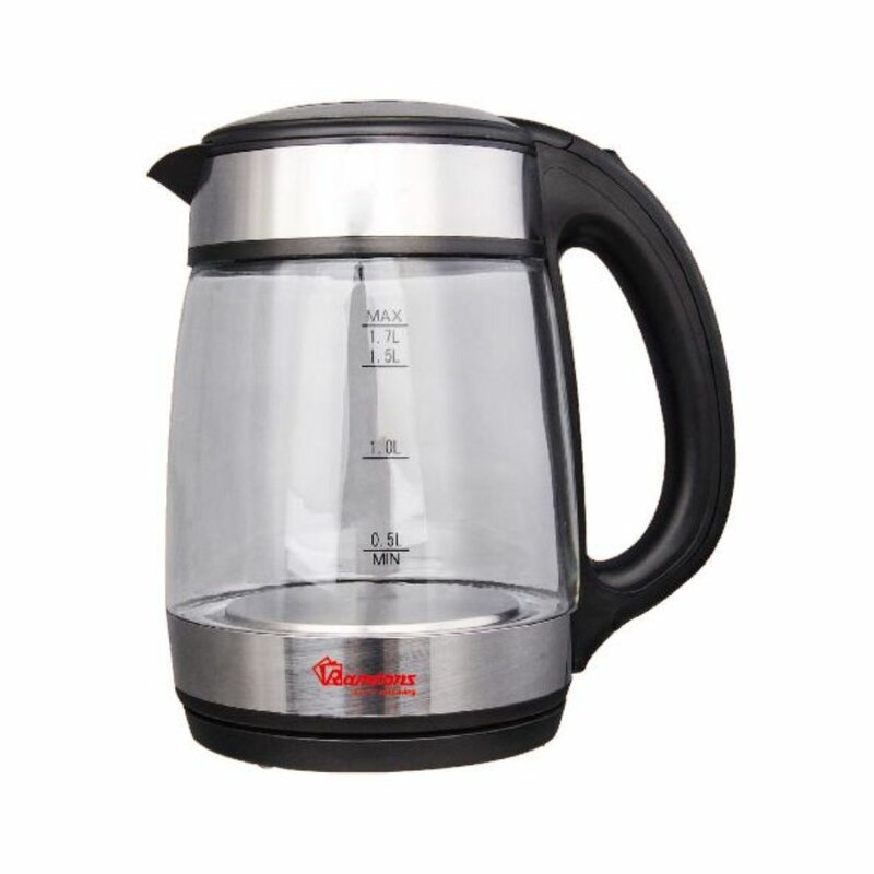 RAMTONS RM/566 CORDLESS GLASS JUG KETTLE 1.7 LITERS by Ramtons