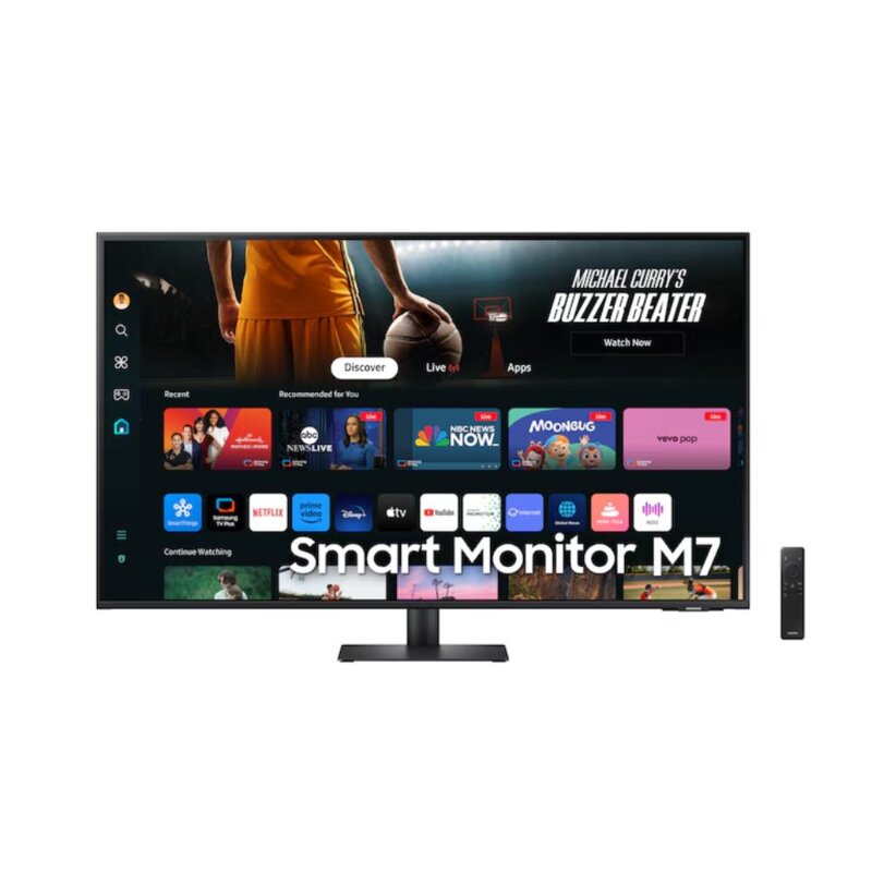 Samsung 32-Inch M7 4K Smart Monitor – LS32DM702UMXUE by Samsung