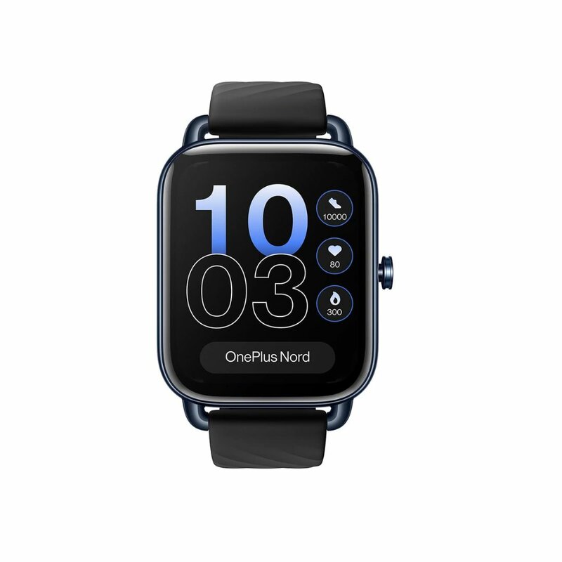 OnePlus Nord Watch 1.78" AMOLED Display 105 Fitness Modes, 10 Days Battery by OnePlus
